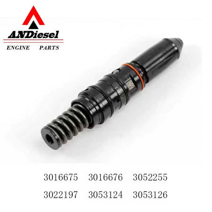 Piezas de motor Cummins K19 PT Bomba de combustible Inyector STC Boquilla 3016675,3016676,3052255, 3022197,3053124,3053126