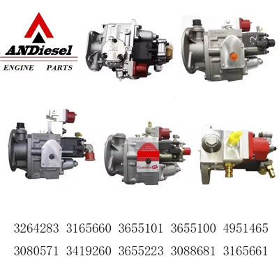 cummins N855 K19 engine PT Fuel pump assembly 3264283,3165660,3655101,3655100, 4951465,3080571,3419260,3655223,3088681,3165661